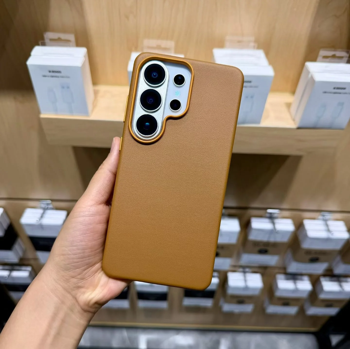 Kz-Doo Noble Collection Premium Leather Case For S26 Ultra