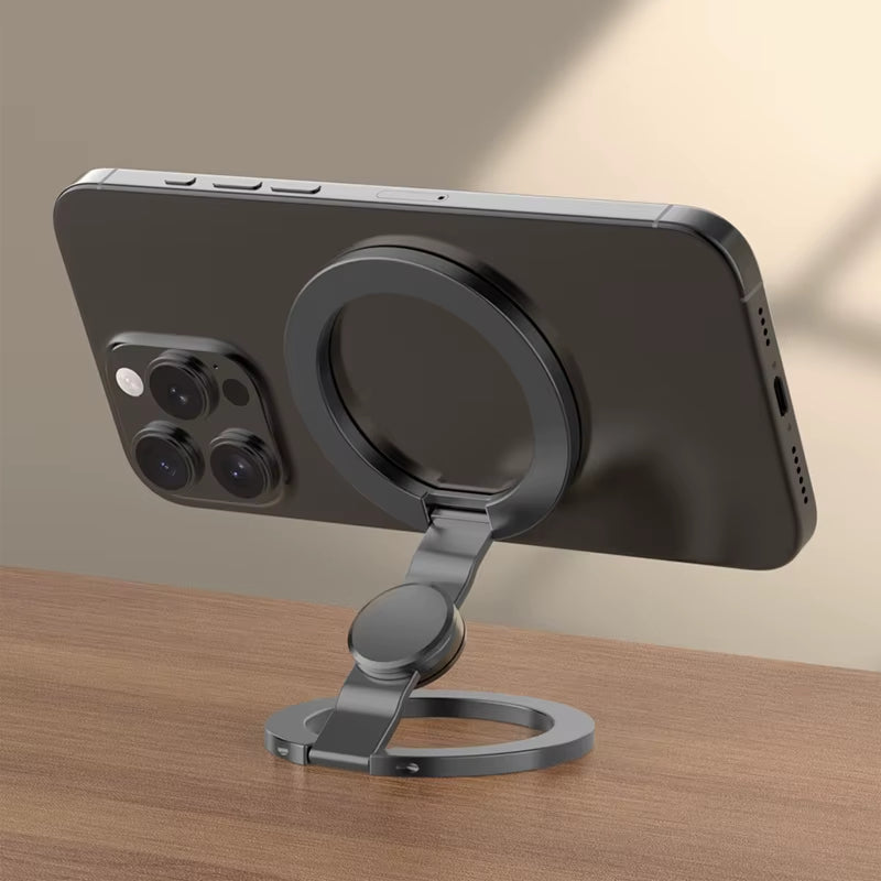 Zinc Alloy MagSafe Fidget Spinner & Phone Grip + 360 Tripod Stand