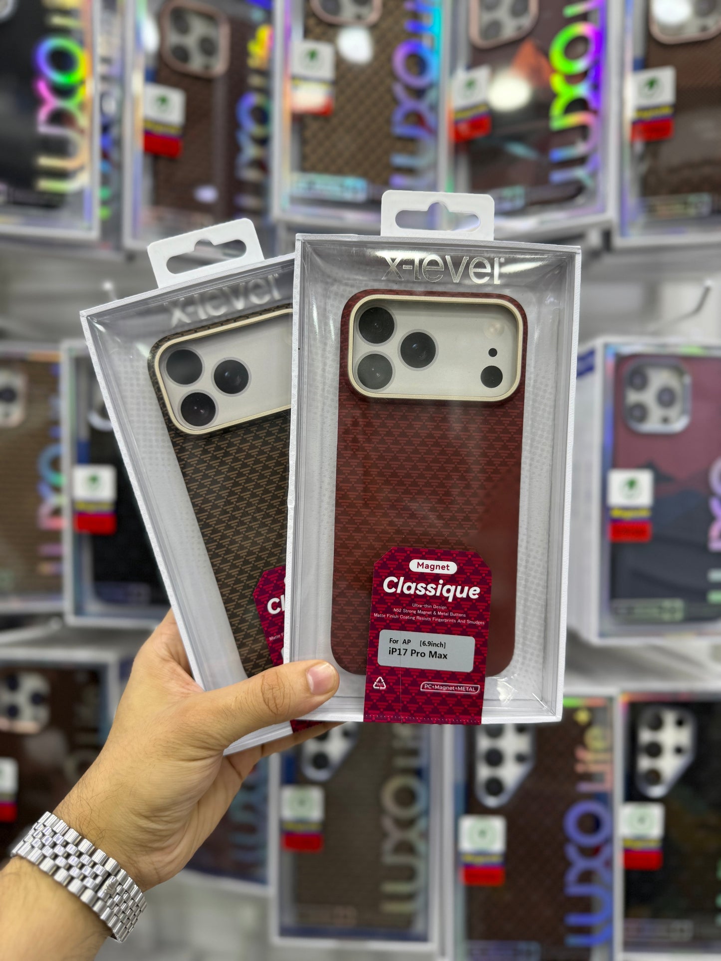 X-Level Classique Ultra Thin MagSafe Case - 17 Pro Max