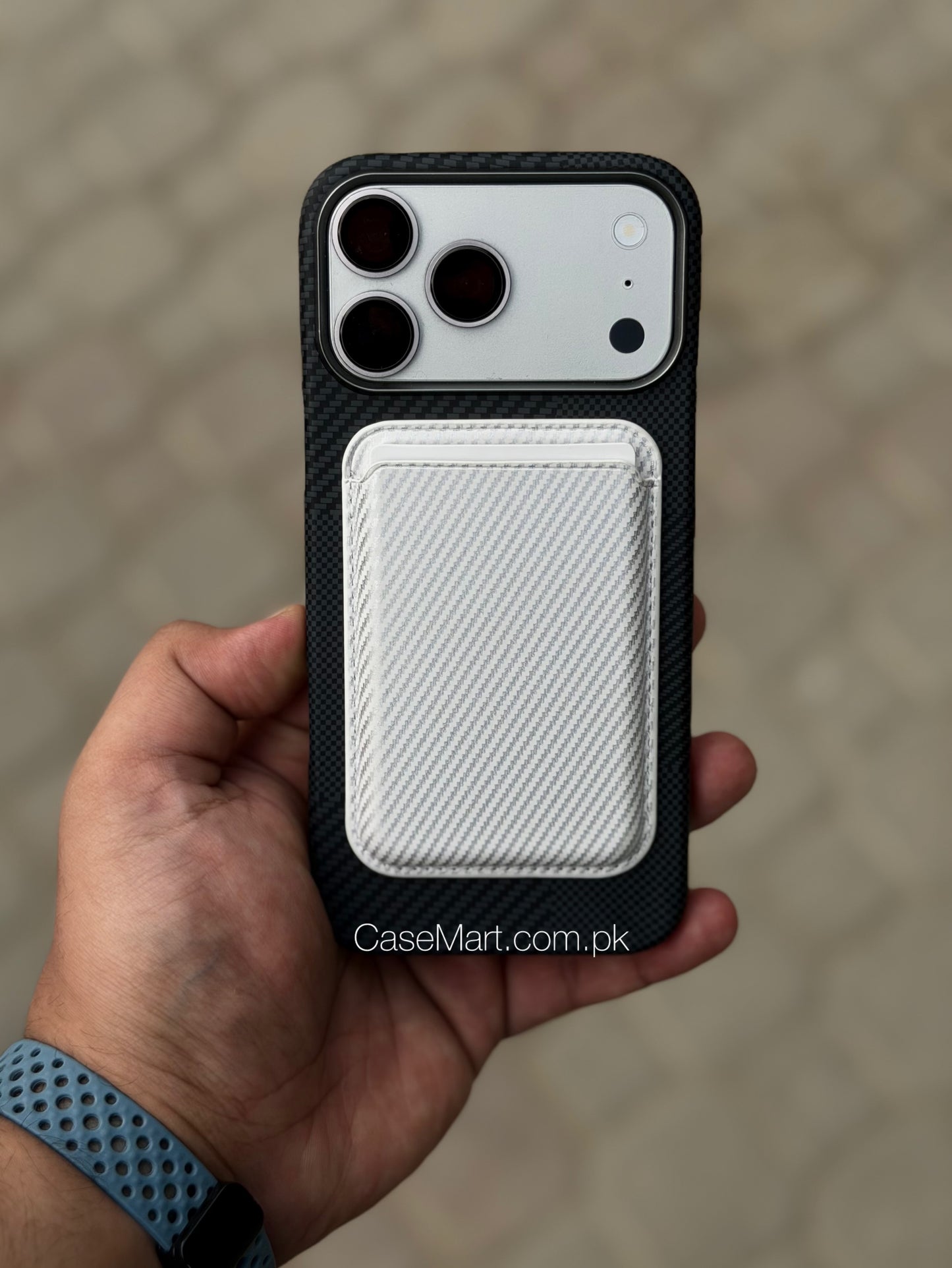 Carbon Fibre MagSafe Card Wallet