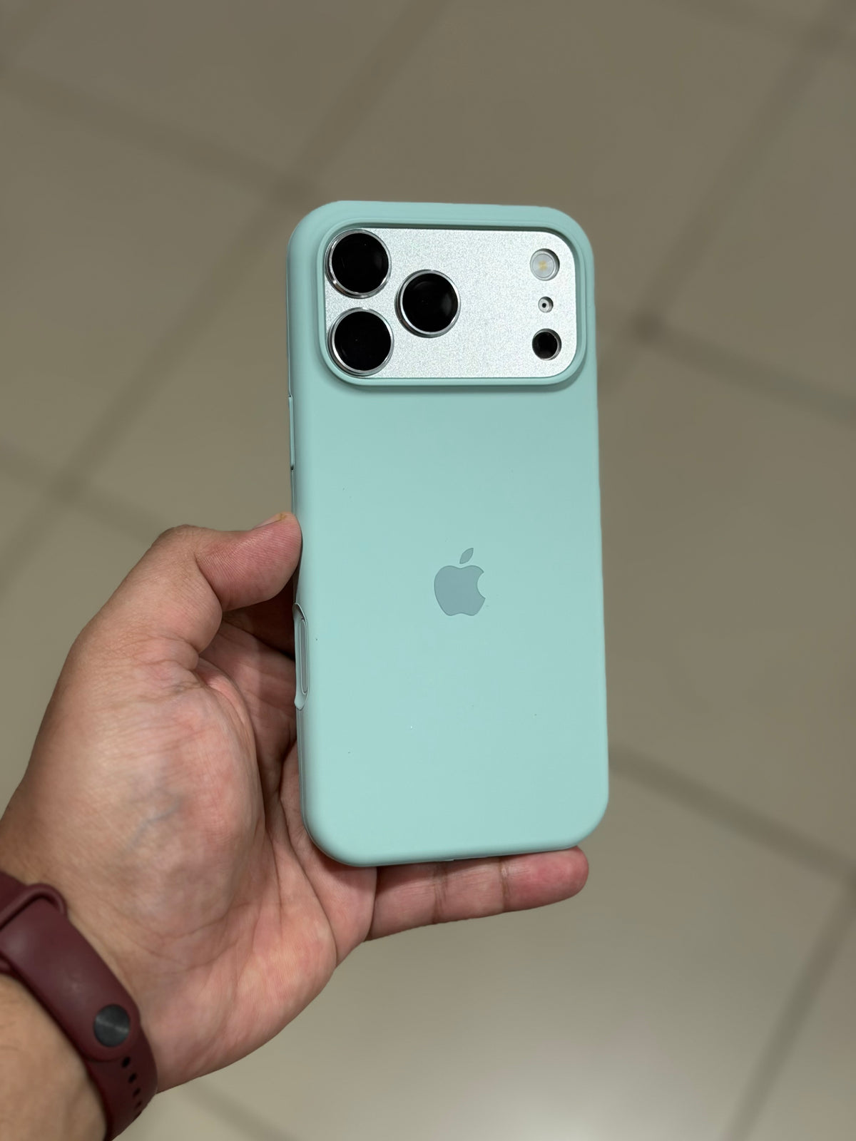 Apple Official Silicone Case for iPhone 18 Pro Max - Soft Protective Case with Sensor Button Pakistan
