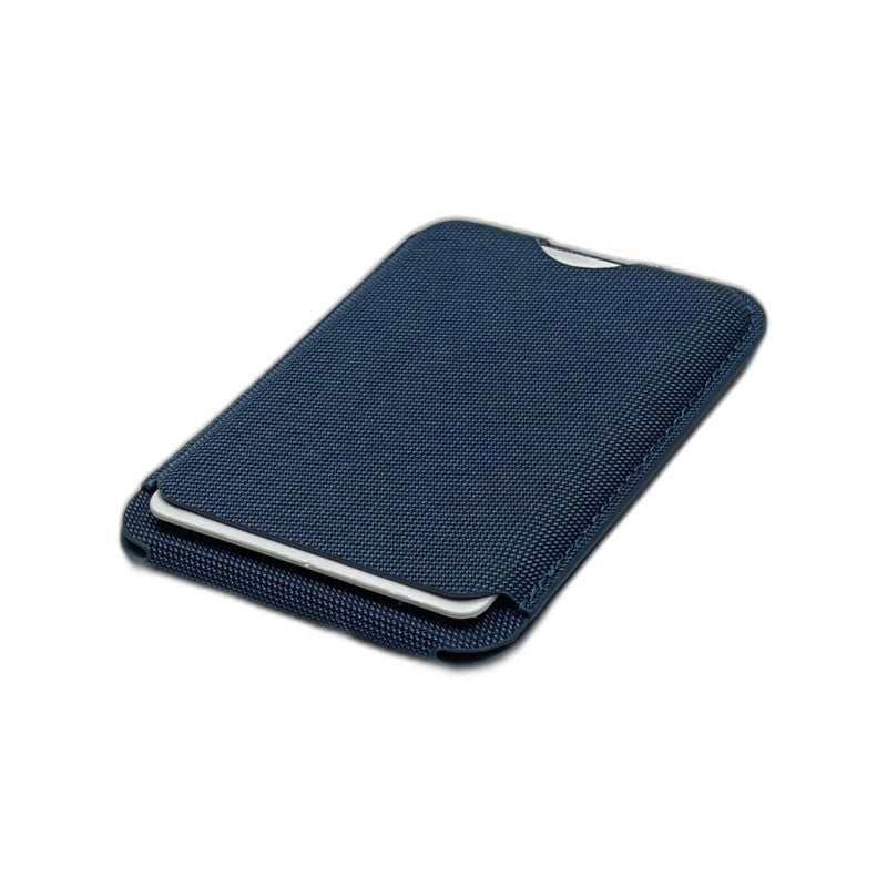 Snap on Phone Stand + Fabric Wallet - MagSafe TechWoven Slim Card Holder