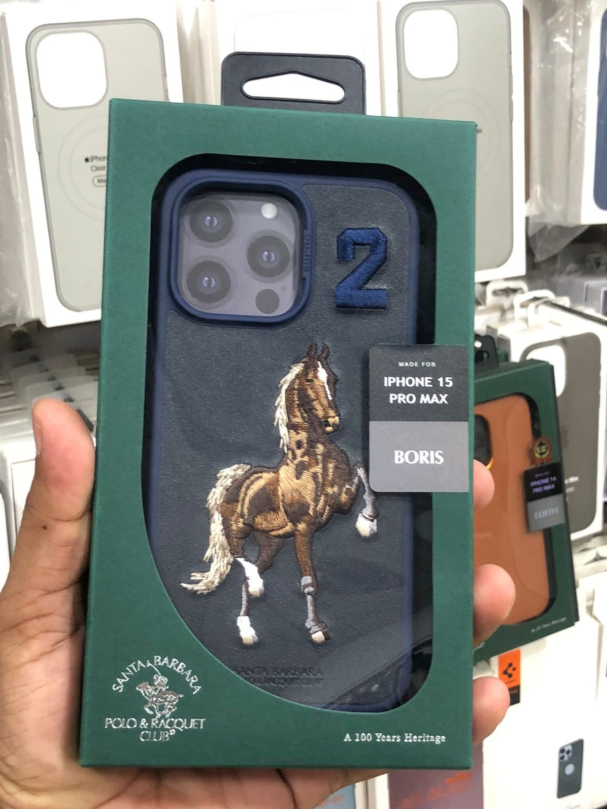 Original polo boris cases in genuine leather