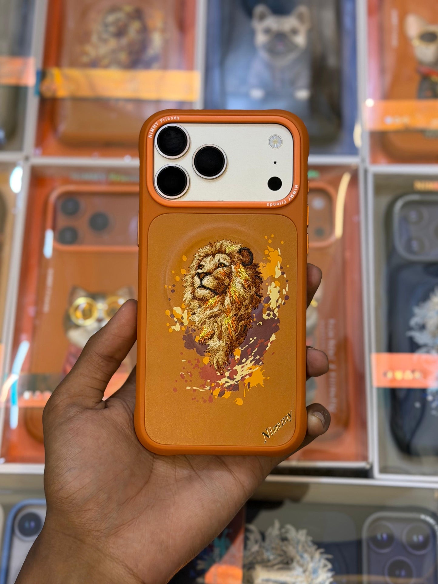 NIMMY Dazzling Embroidered Cases with MagSafe 17 Pro Max