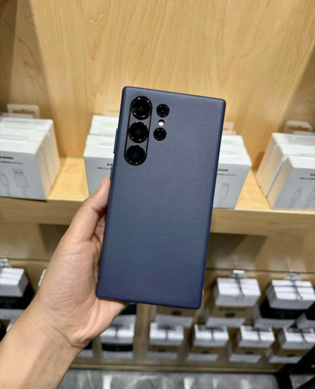 KDOO noble case s24 ultra genuine leather