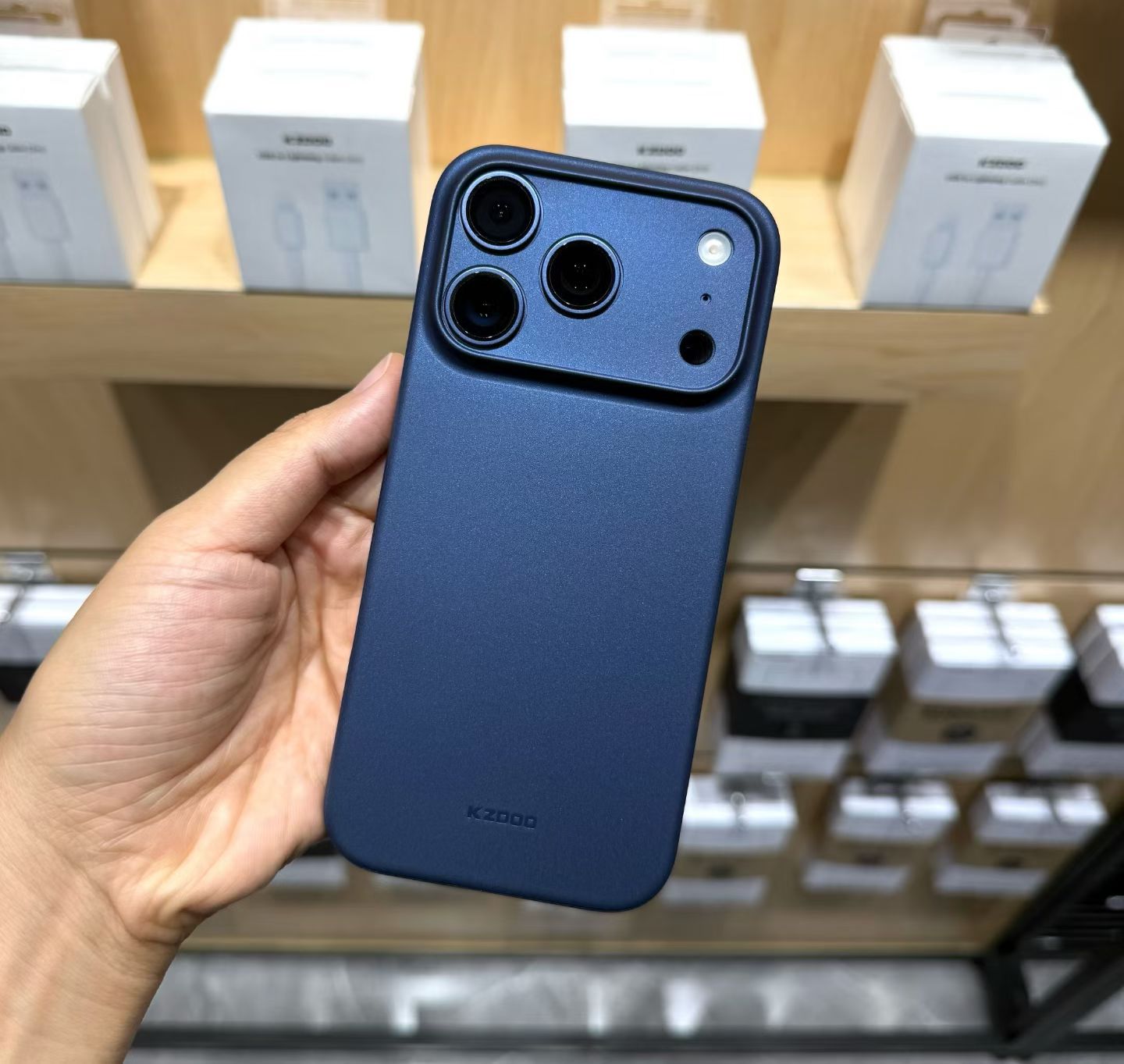 Kzdoo Air Skin Ultra Thin Case Deep Blue