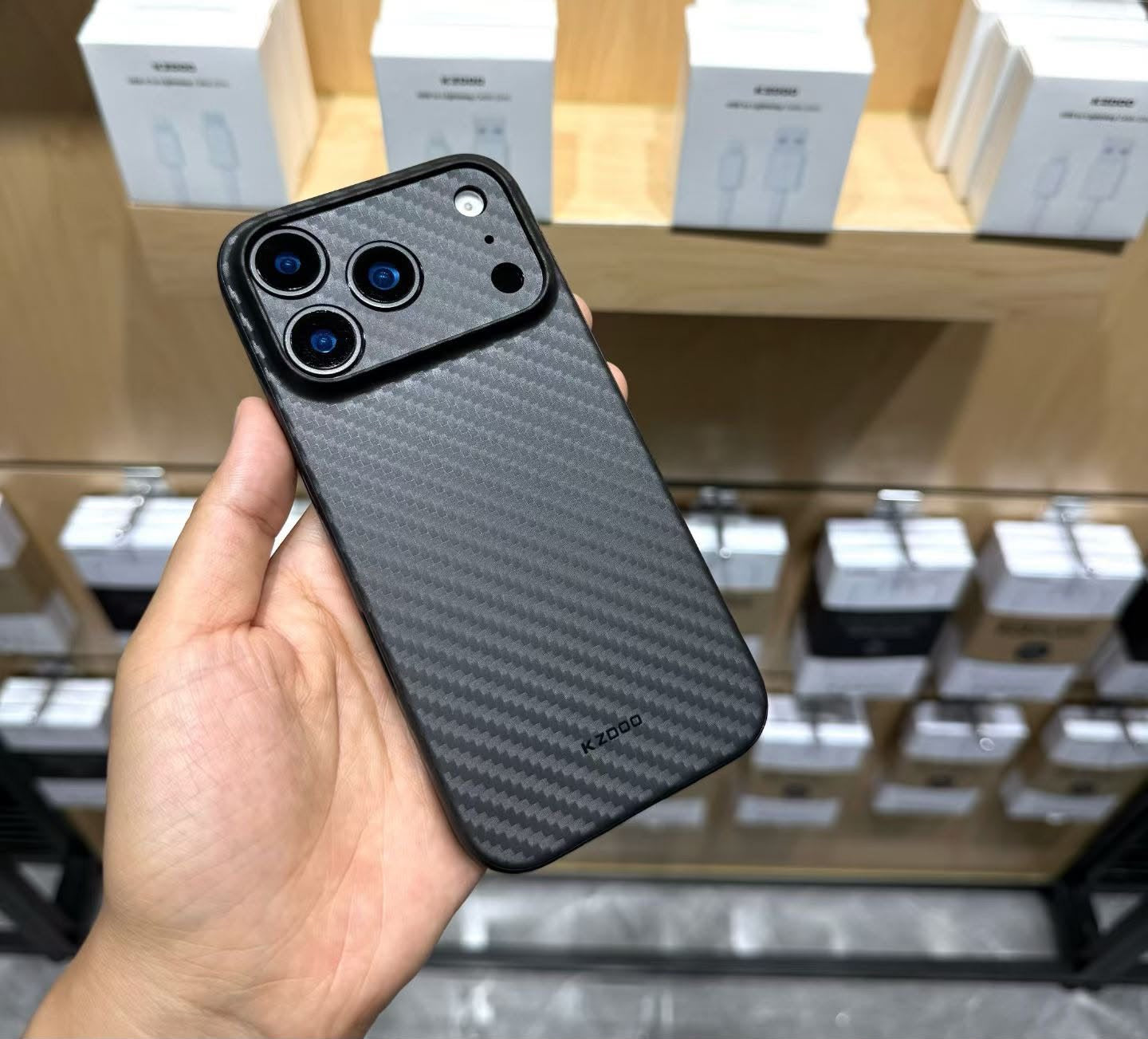Kzdoo Air-Carbon Ultra Thin 0.3 Mm Case Black