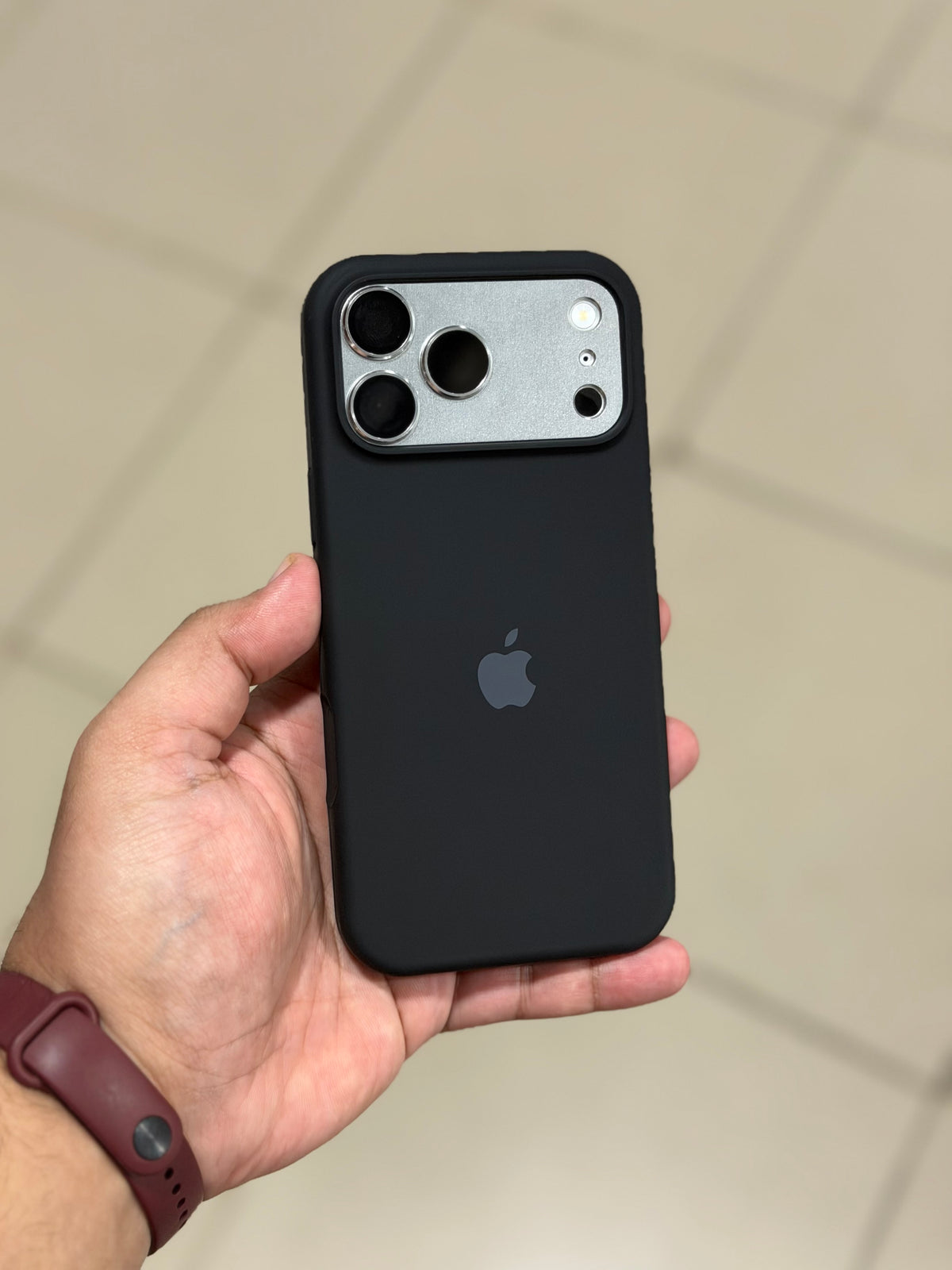 Apple Official Silicone Case for iPhone 18 Pro Max - Soft Protective Case with Sensor Button Pakistan
