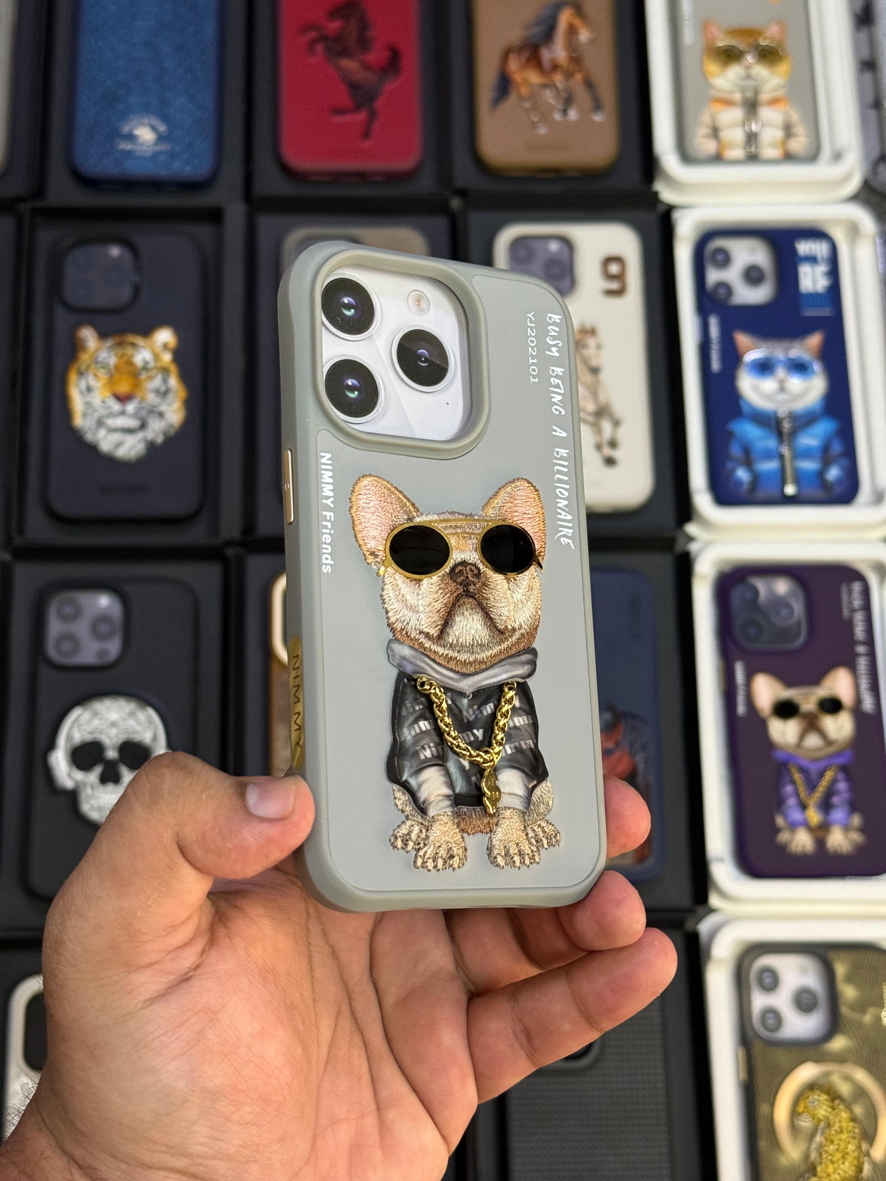 NIMMY Original billionaire BullDog Natural Titanium for 15 pro