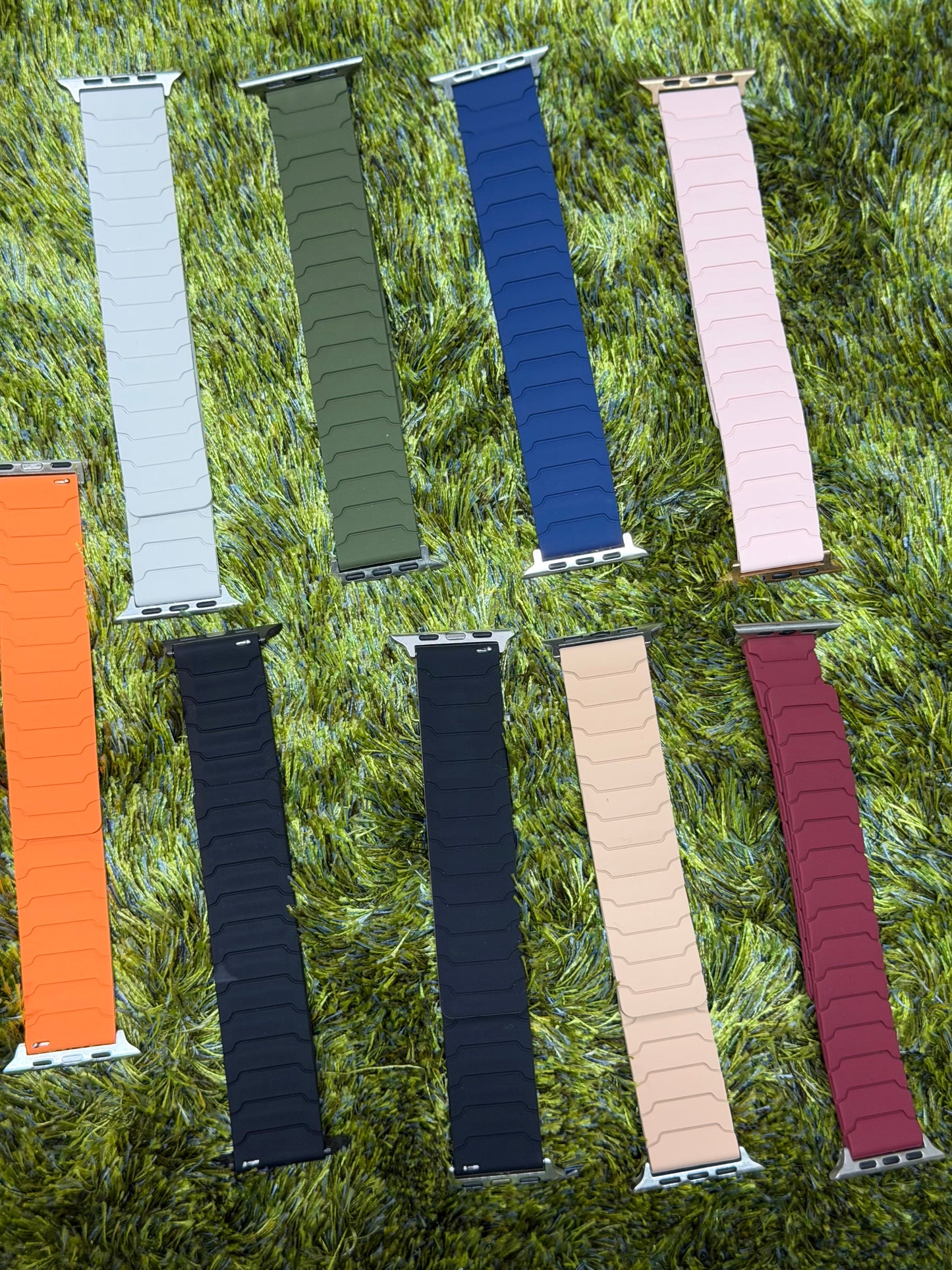 Fully Magnetic Silicone Loop Band for Apple Watch - 38mm to 49mm