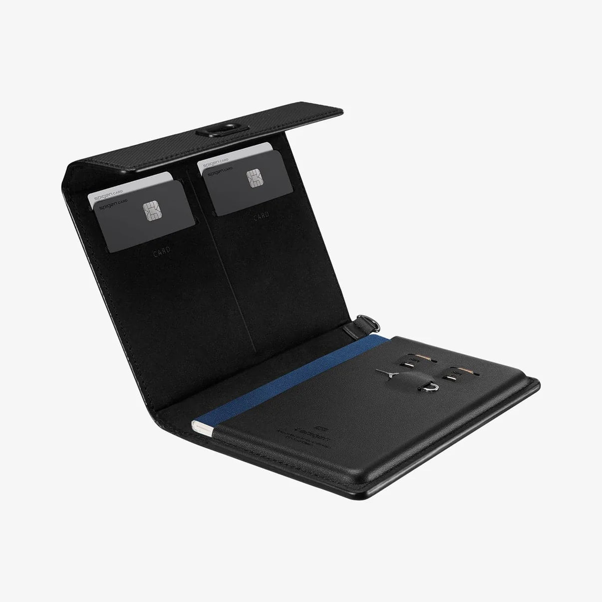Spigen Passport Card Holder - Universal Travel Wallet Case