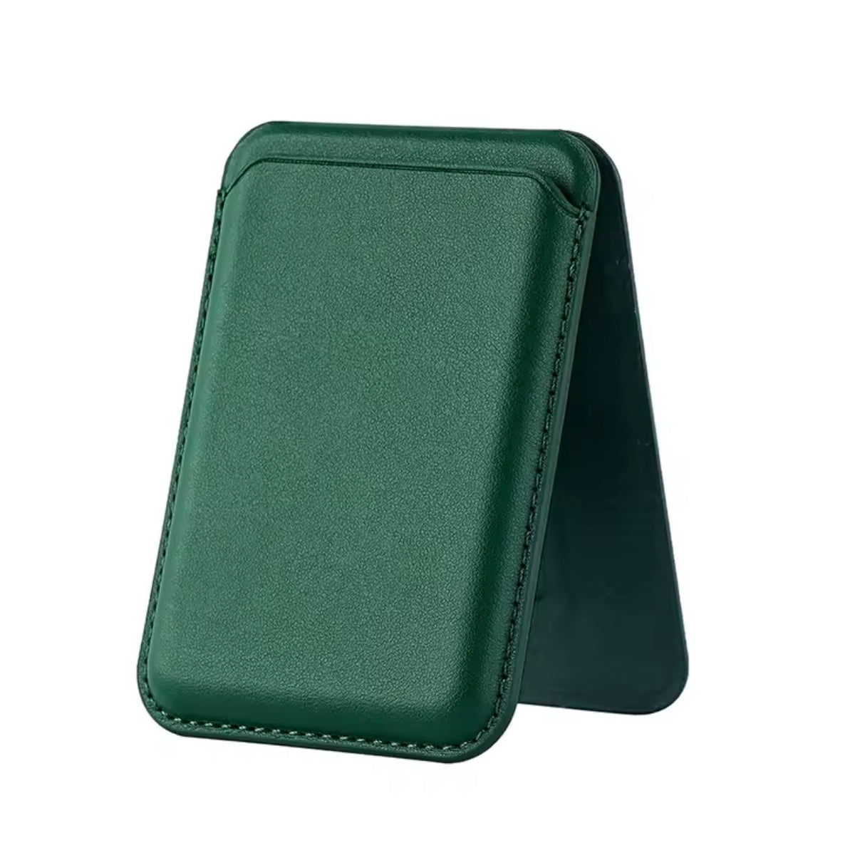 MagSafe Leather Wallet with Kickstand - Magnetic Card Holder Stand Slim Premium Wallet