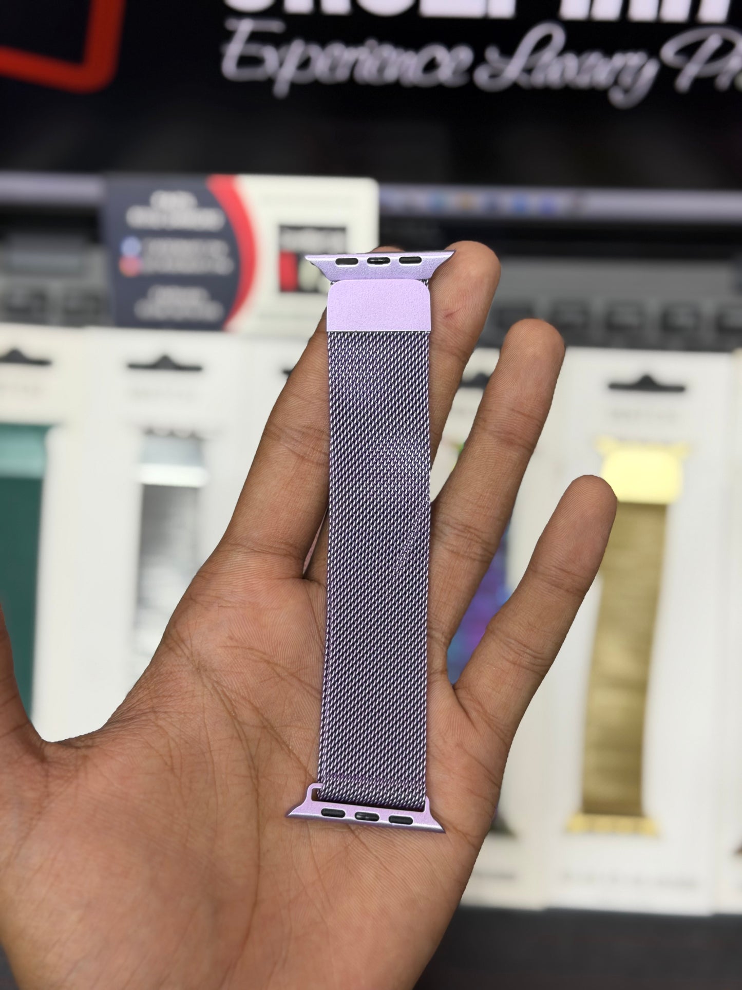 Milanese Magnetic Mesh Loop Band for Apple Watch 42 to 49 mm