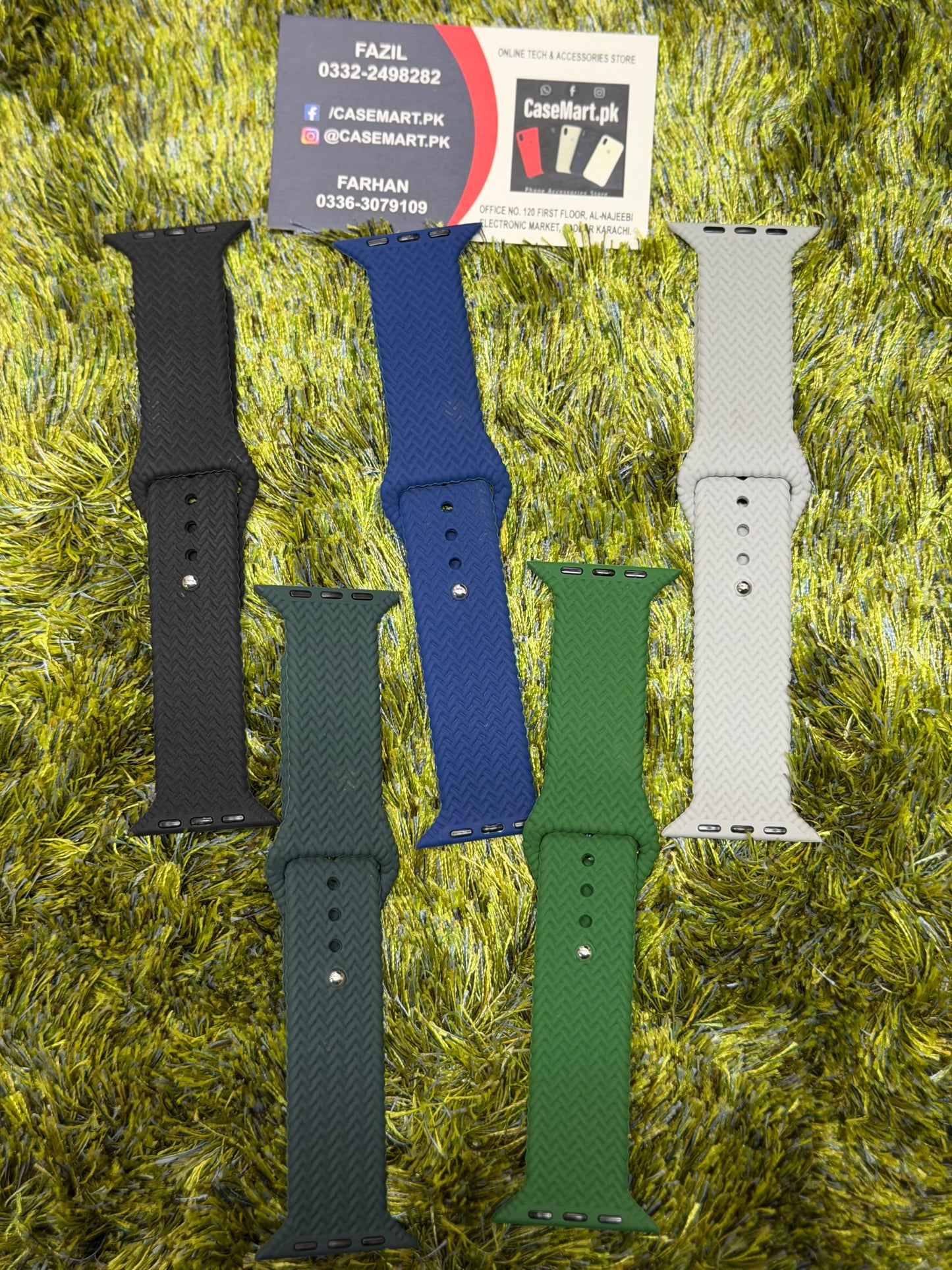 Braided Solo Loop Strap for Apple Watch - Size 42mm to 49mm