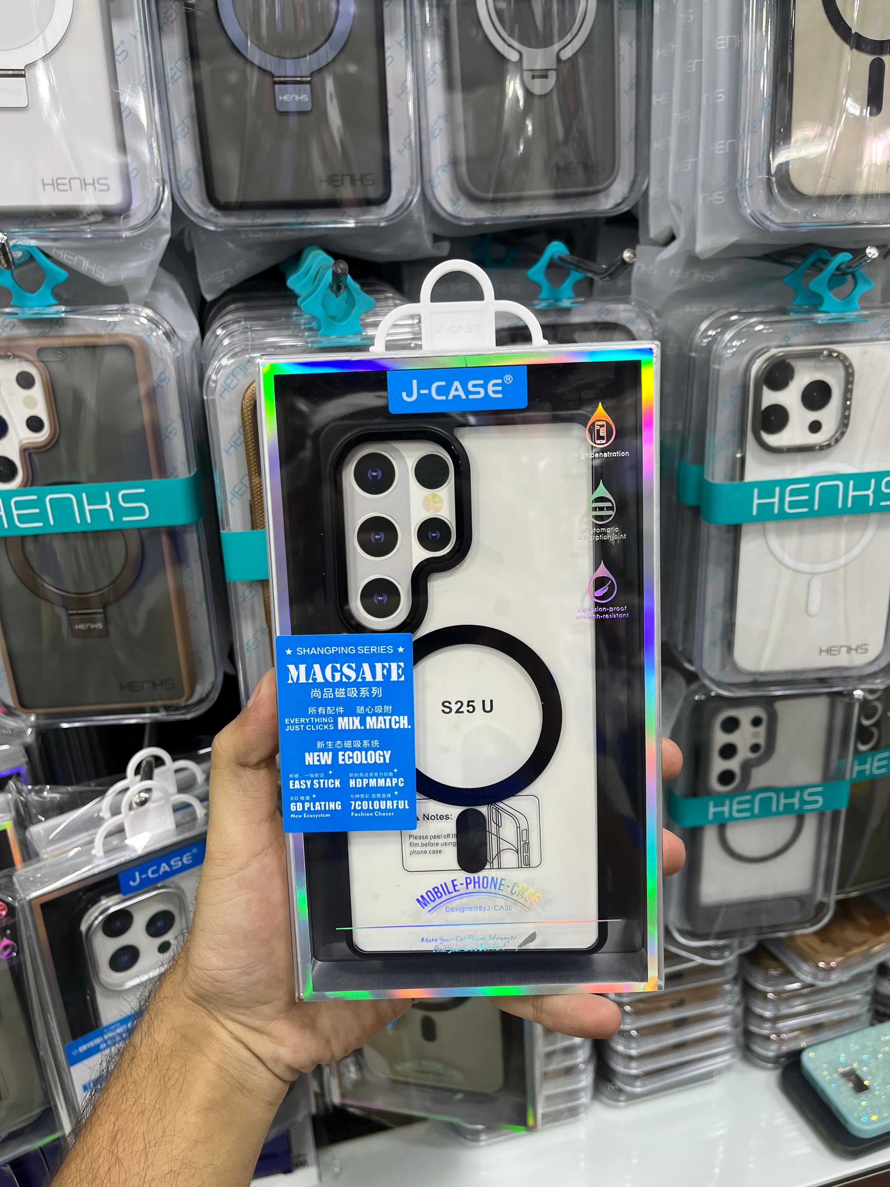 J case border MagSafe case for Samsung s25 ultra