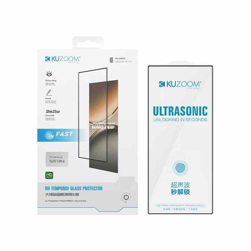 Kuzoom clear glass for Samsung s25 ultra