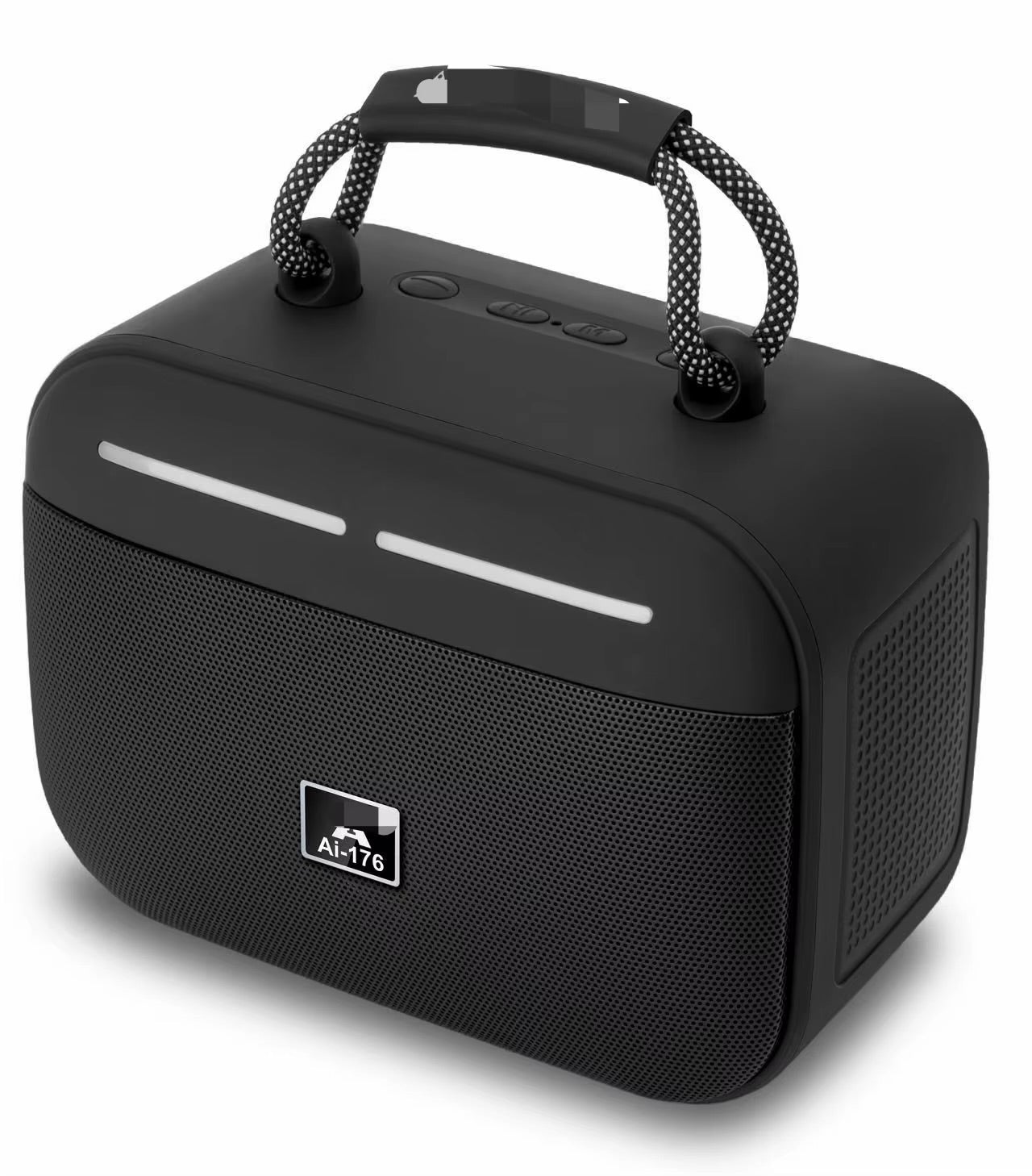 AI-176 Wireless Bluetooth Loud Portable Speaker RGB Party Lights with FM, USB, TF Card & Deep Bass | Best Outdoor Speaker Pakistan