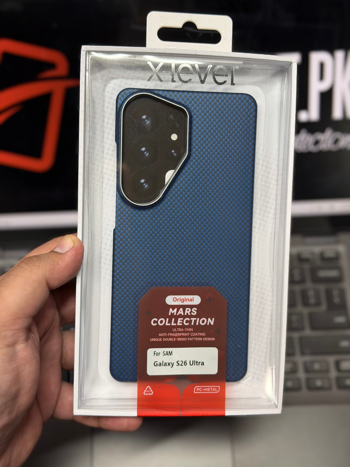 Carbon Fibre Side Cut X-Level Mars Collection Ultra Thin Case - S26 Ultra