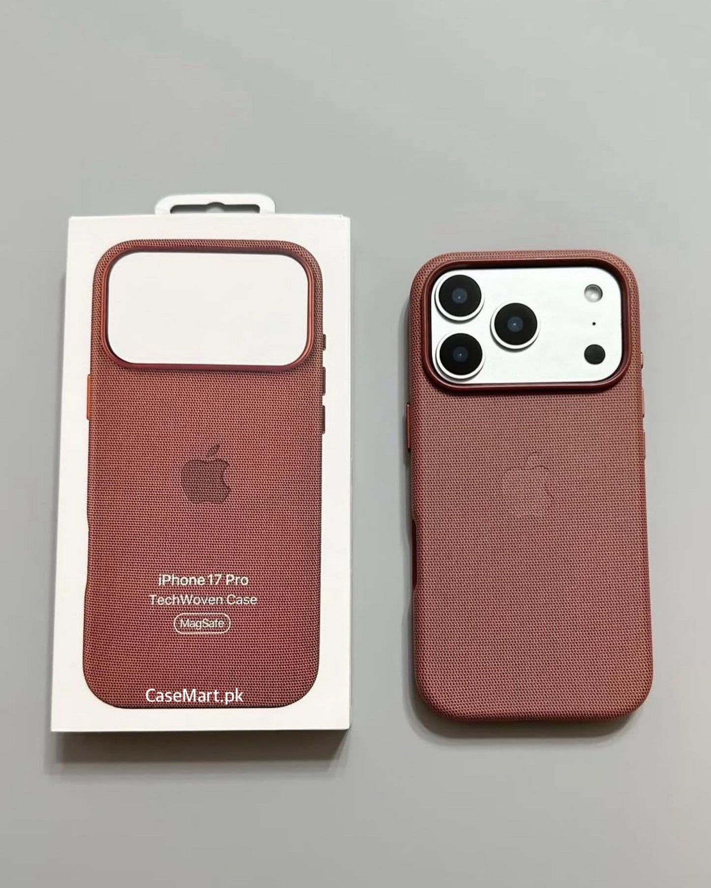 Apple Official TechWoven Case Sienna With Pop-Up