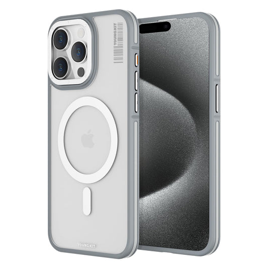 YOUNGKIT GREY MAGSAFE ROCK SAND SERIES