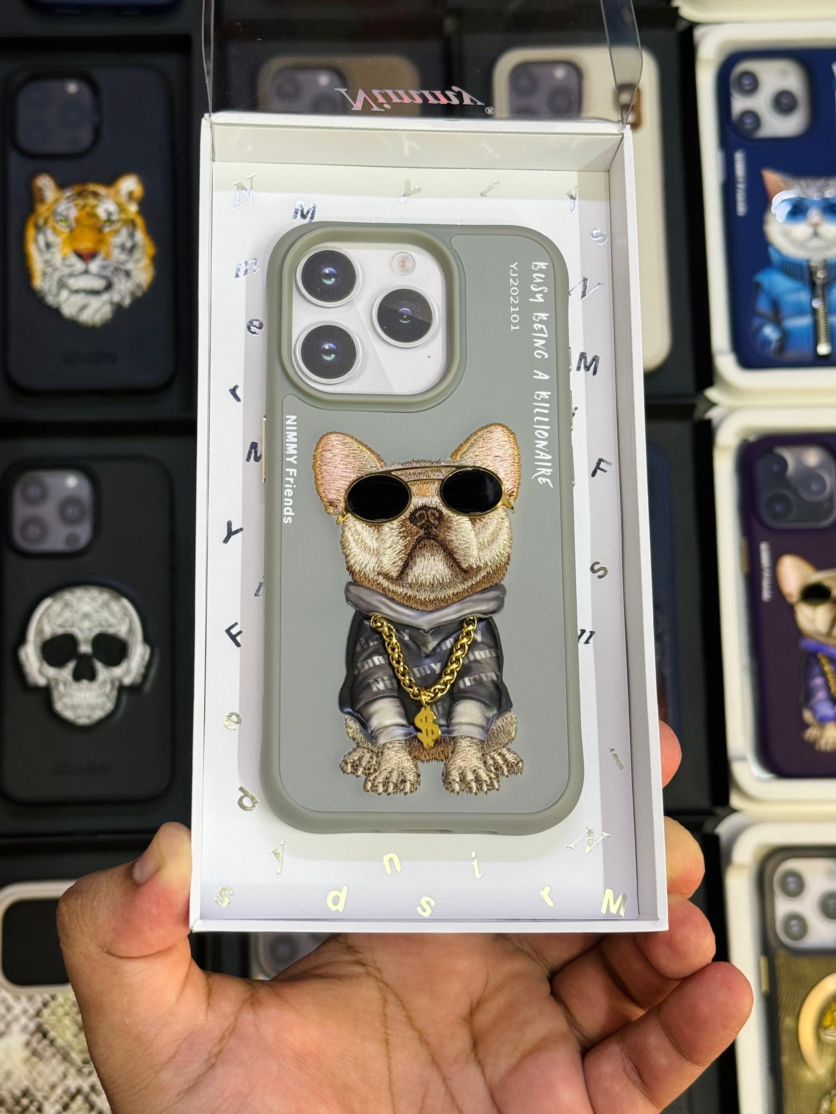 NIMMY Original billionaire BullDog Natural Titanium for 15 pro