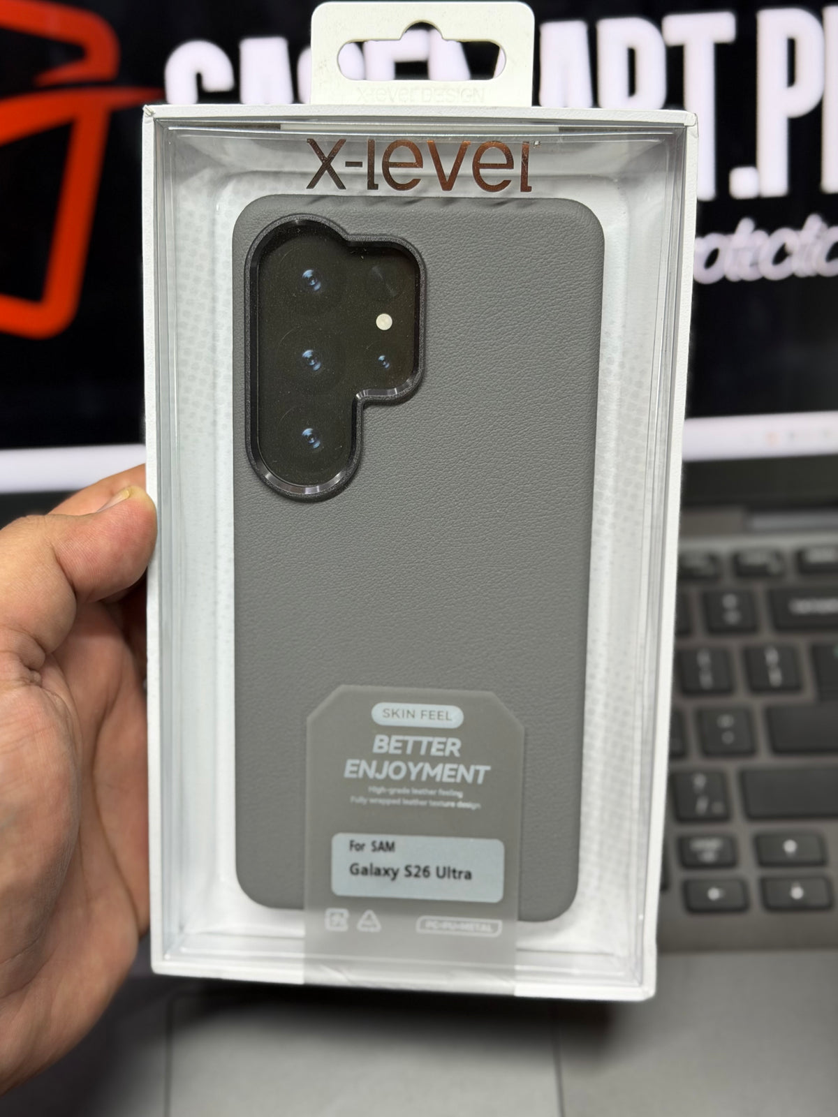 X-Level Better Enjoyment Leather MagSafe Case - S26 Ultra