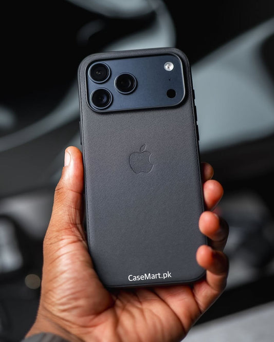 Apple Official TechWoven Case Blue With Pop-Up