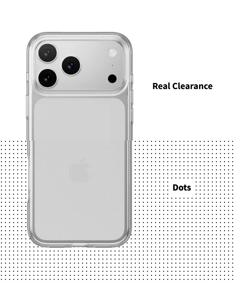 SwitchEasy Crush Series Clear Case 17 Pro Max