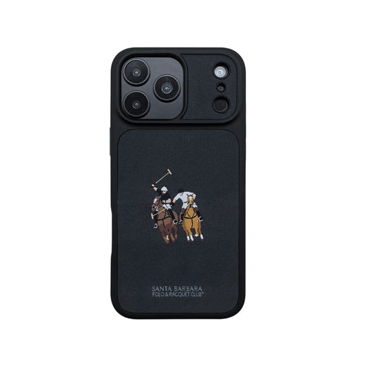 Santa Barbara Polo Myette Series Premium Leather Case for iPhone 18 / 17 Pro Max – Luxury Slim Protective Cover with MagSafe
