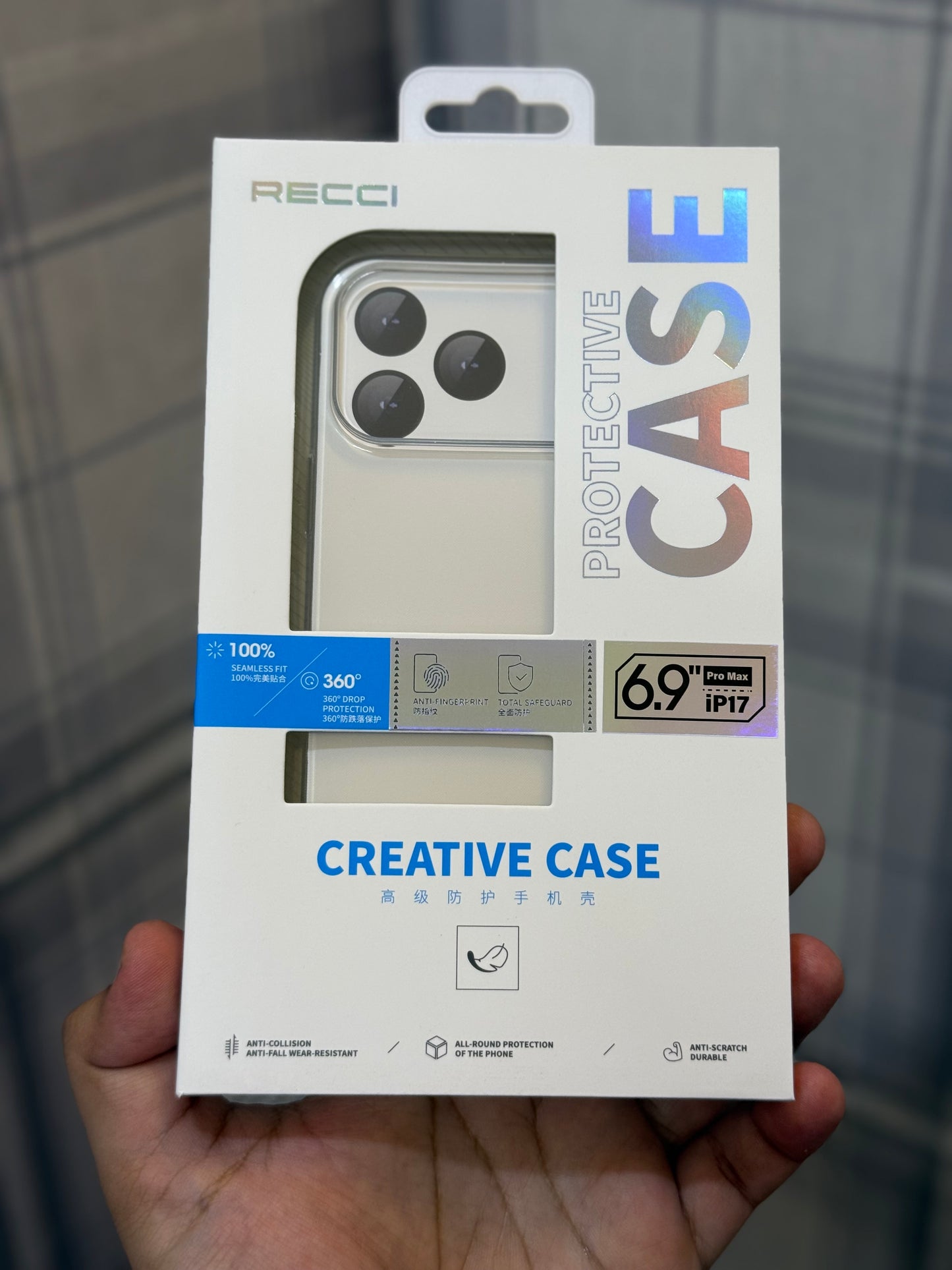 RECCI Soft Crystal Clear Case for iPhone 17 Series