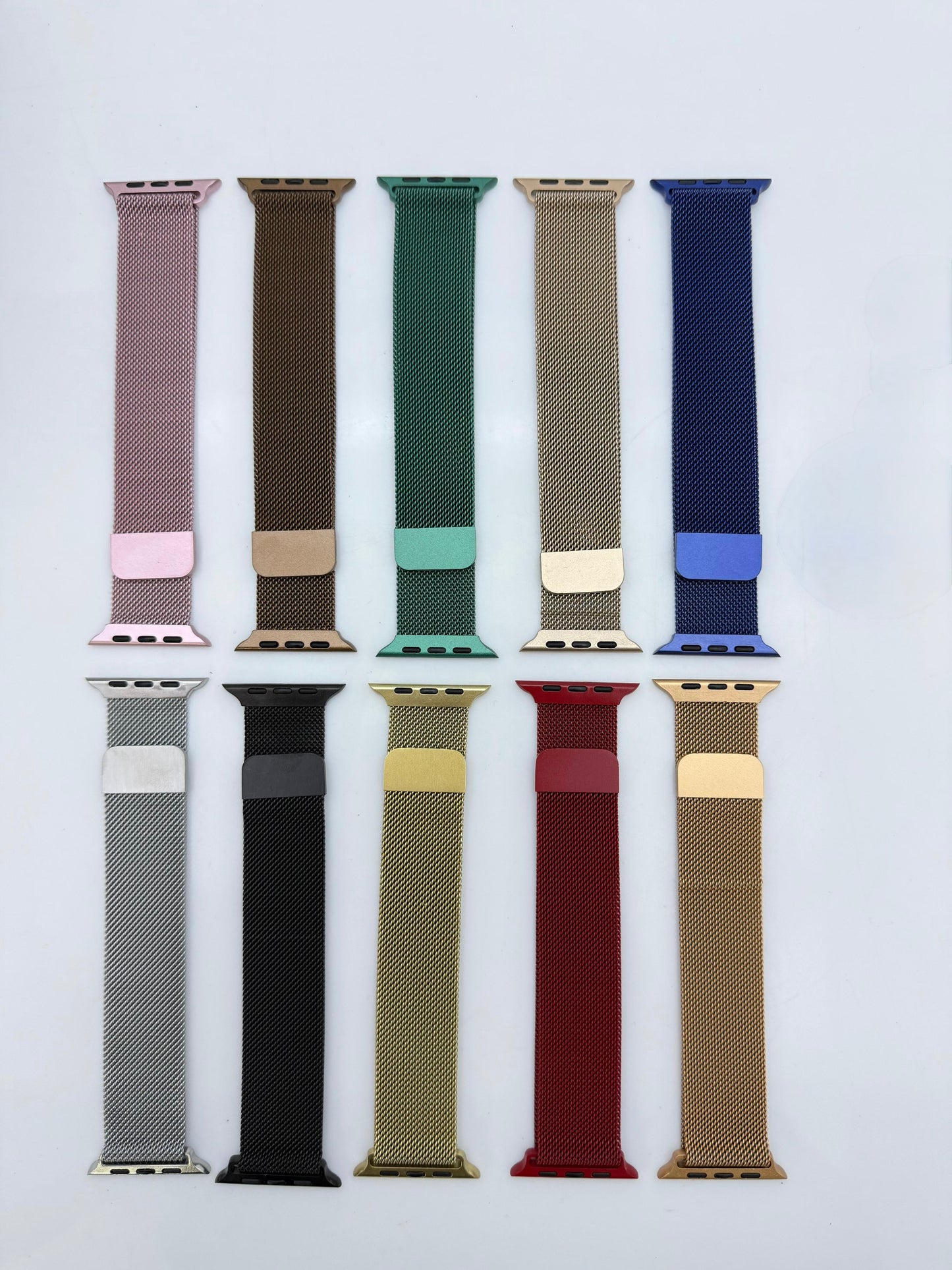 Milanese Magnetic Mesh Loop Band for Apple Watch 42 to 49 mm