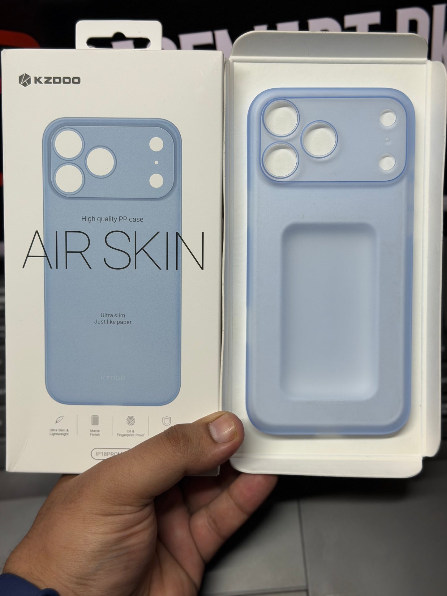 Kz-Doo Air Skin Ultra Thin Case for iPhone | Premium 0.3mm Slim Protective Cover