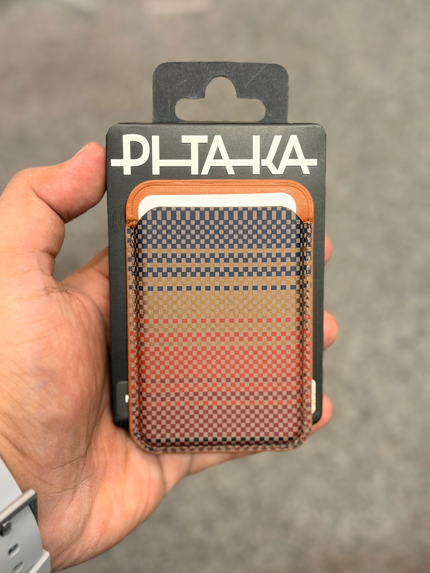 PITAKA MagSafe Woven Wallet - Magnetic Card Holder