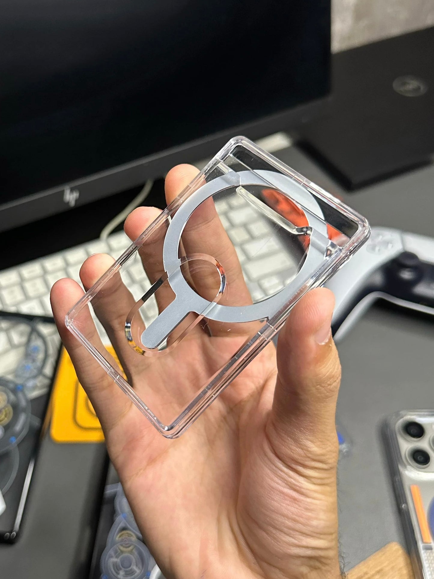 Acrylic MagSafe Wallet Clear