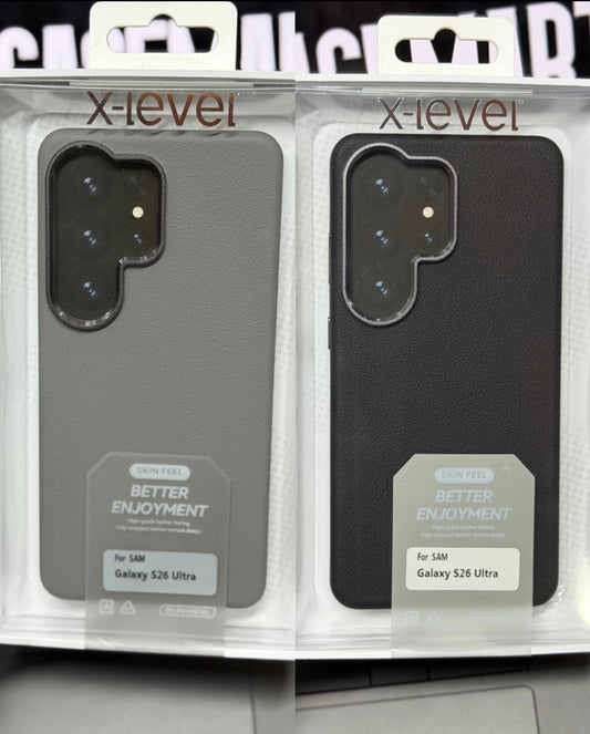 X-Level Better Enjoyment Leather MagSafe Case - S26 Ultra