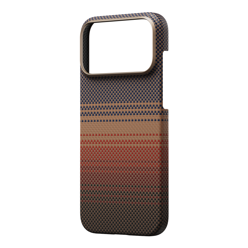Side Cut Real Carbon Fibre Kevlar Cases with MagSafe
