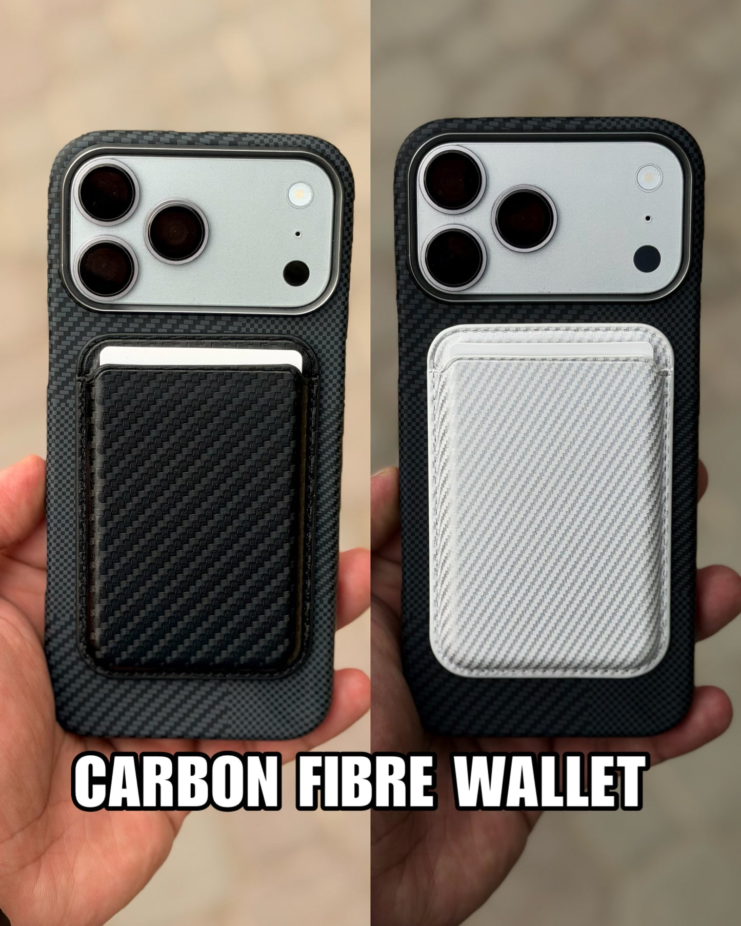 Carbon Fibre MagSafe Card Wallet