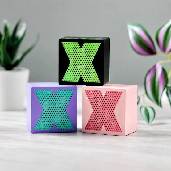 X1 Mini Metal Boom Portable Bluetooth Stereo Speaker – Wireless Outdoor with Deep Bass - Compact for Travel