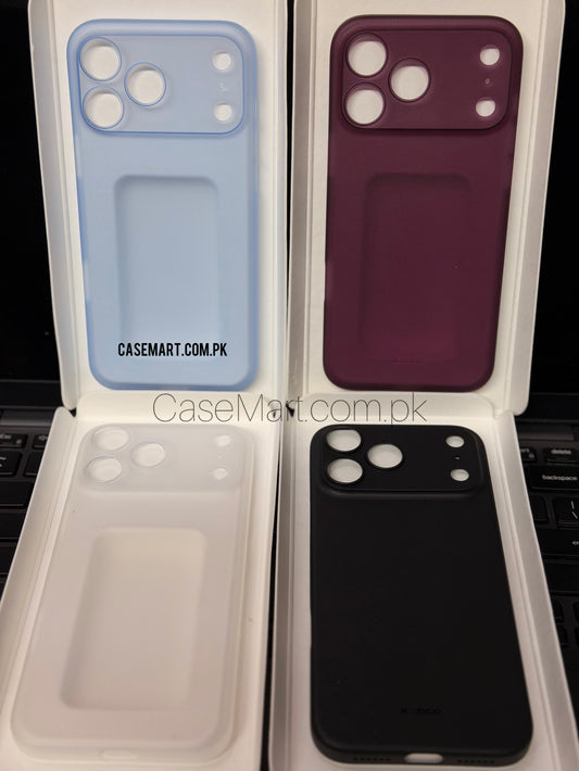 Kz-Doo Air Skin Ultra Thin Case for iPhone | Premium 0.3mm Slim Protective Cover