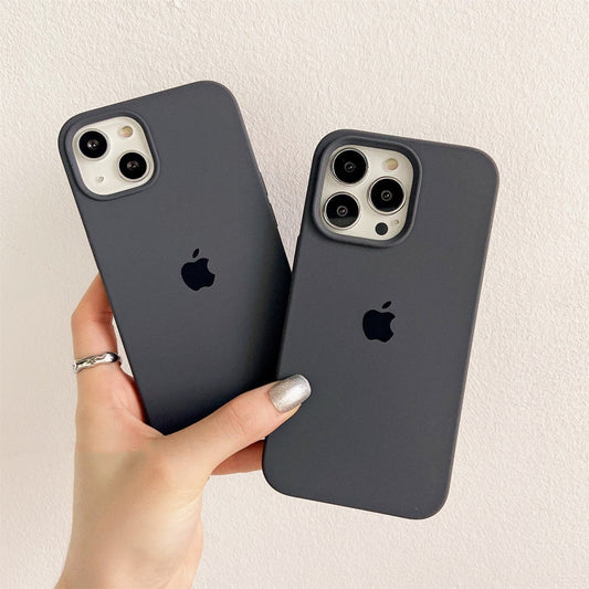 Apple Official Silicone Case Dark Grey