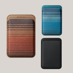 PITAKA MagSafe Woven Wallet - Magnetic Card Holder