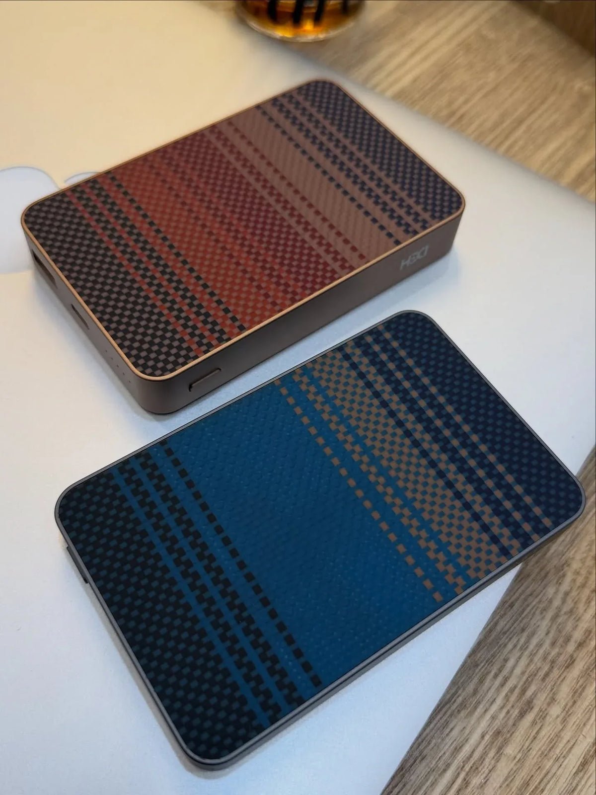 HDD Kevlar MagSafe Power Bank 10,000 mAh - Wireless Fast Charging | Aramid Fibre Woven Design