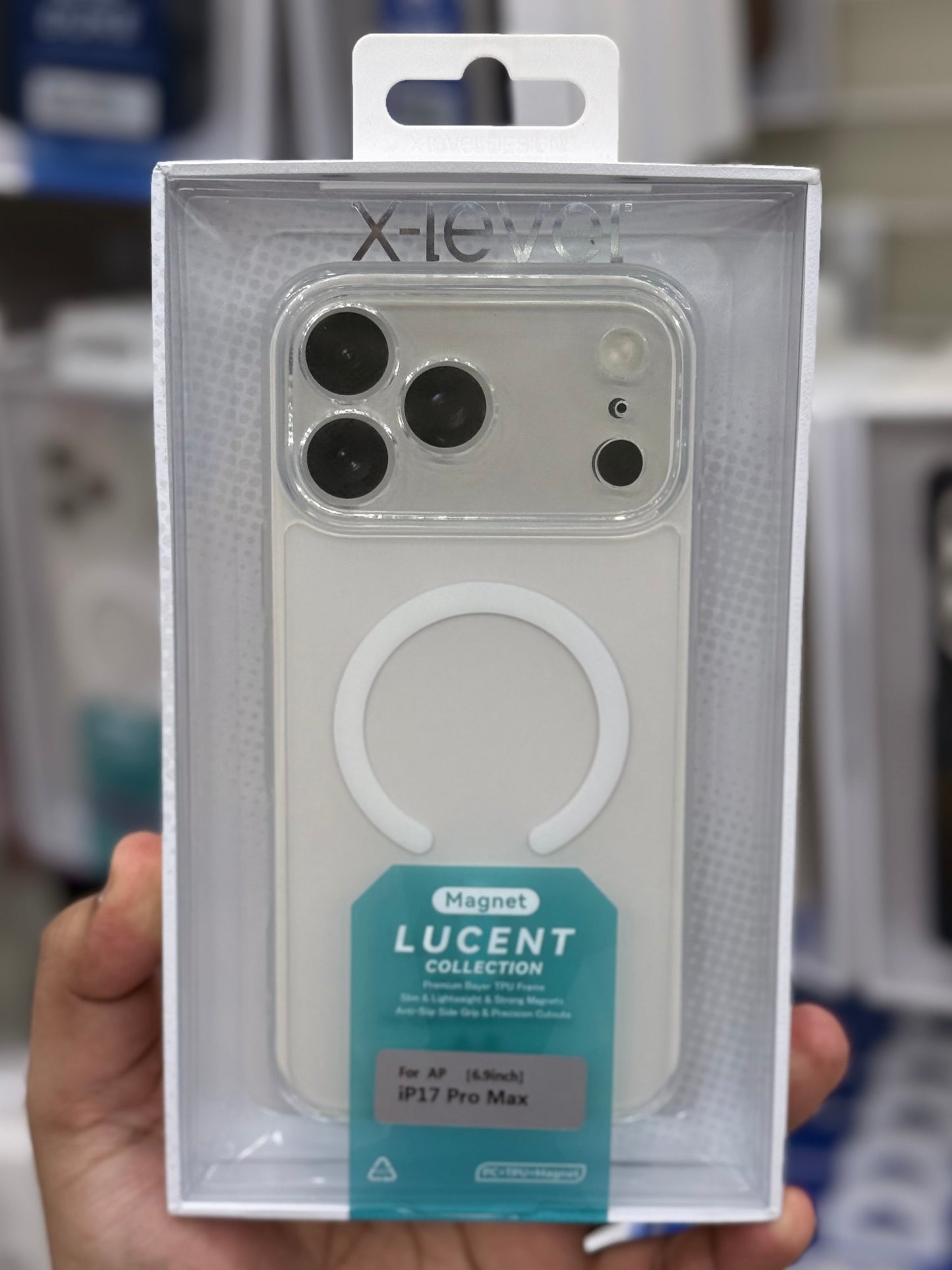 X-Level Lucent Series MagSafe Clear 17 Pro Max