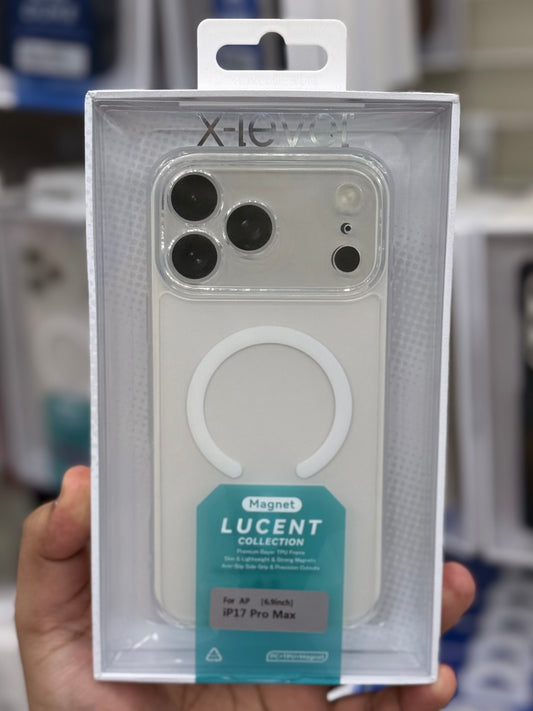 X-Level Lucent Series MagSafe Clear 17 Pro Max