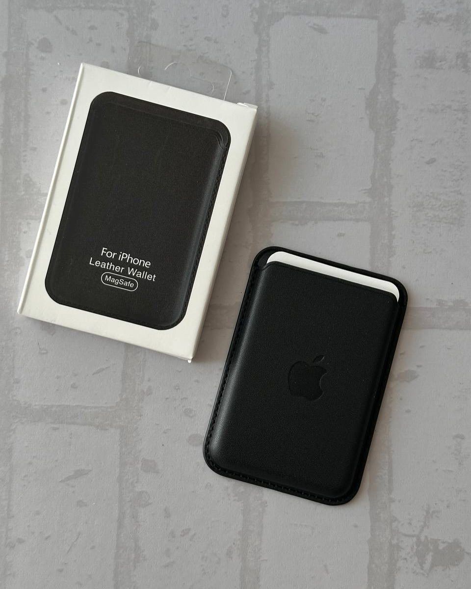 Apple Official MagSafe Leather Wallet for iPhone