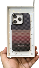 PITAKA SUNSET CARBON FIBRE KEVLAR CASE