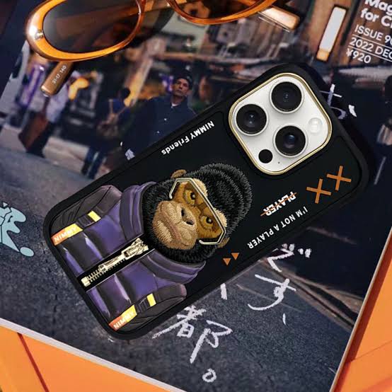Nimmy Glasses Gorilla 3D Embroidered 16 Pro Max