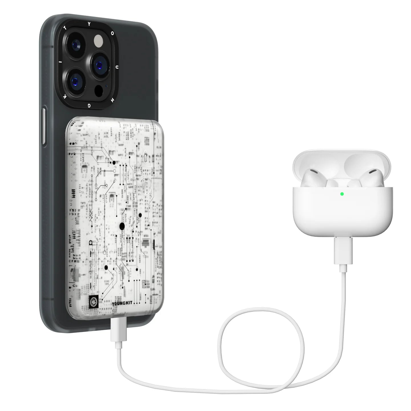 YOUNGKIT MAGSAFE POWER BANK CIRCUIT BOARD ⚪️