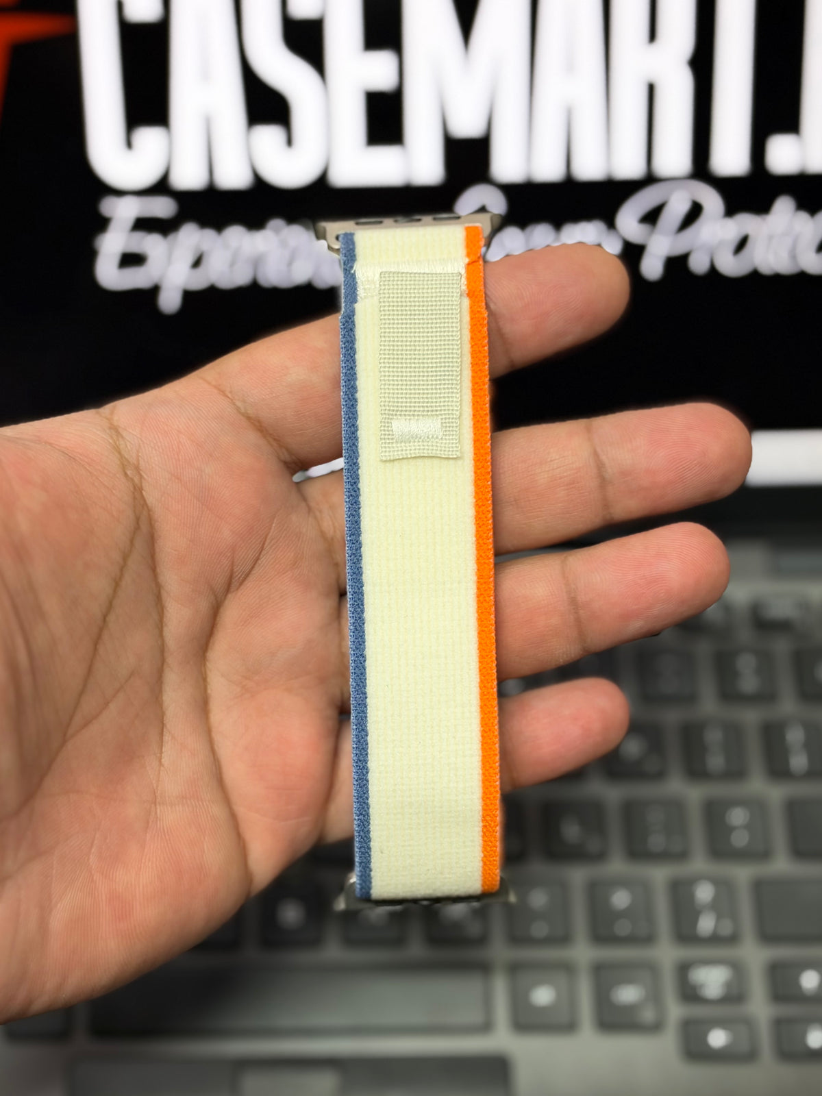 Apple Watch Trail Nylon Loop Bands For iWatch Size 42 to 49 Mm