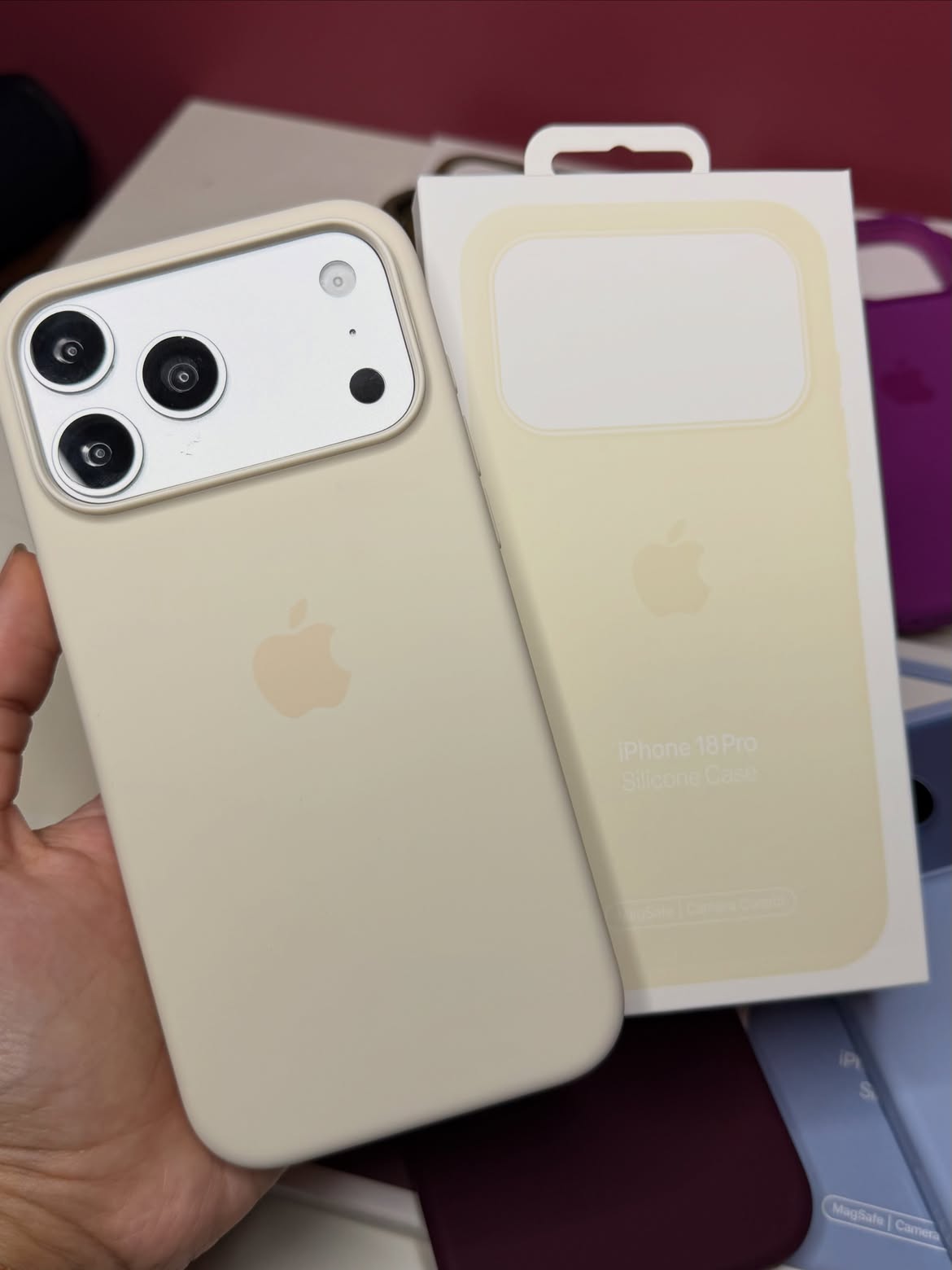 Apple Official MagSafe Soft Silicone Cases - Same As Original With Pop-Up